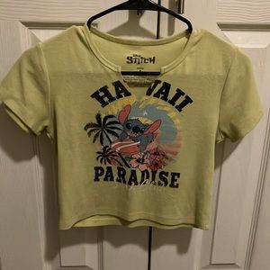 stitch shirt, size small, used twice, clean 57% cotton, 38% polyester, 5% spanks